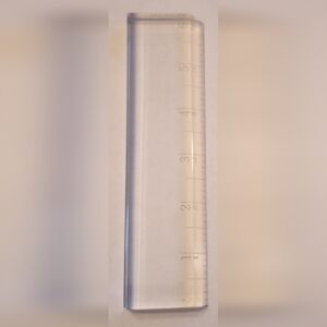 Tiffany And Co Crystal Ruler/ Paperweight